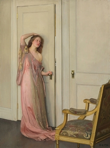 The Other Door [1917] by William McGregor Paxton [1869–1941]